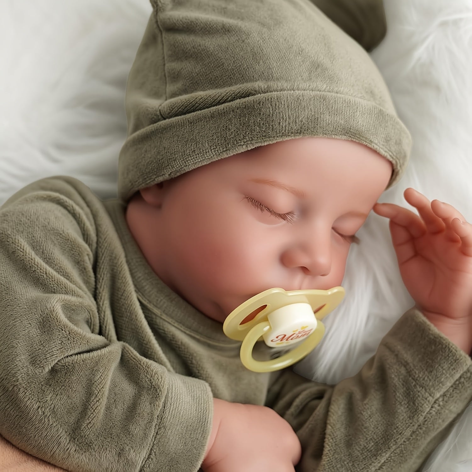 Poupées Reborn BABESIDE, Poupées Bébé Réalistes de 20 Pouces, Garçon Poupée Bébé Reborn Corps Souple Réaliste avec Ensemble Cadeau Accessoires Jouets pour Enfants de 3 Ans et Plus, Parfait pour les Cadeaux de Noël et du Nouvel An